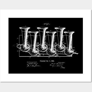 Original Gramophone Patent Blueprint 1902 Posters and Art